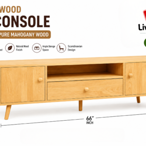 Solid Wood TV Console
